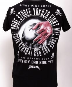Yakuza, T-Shirt, Männer, Men's Bad Side, Teufel, Schwarz